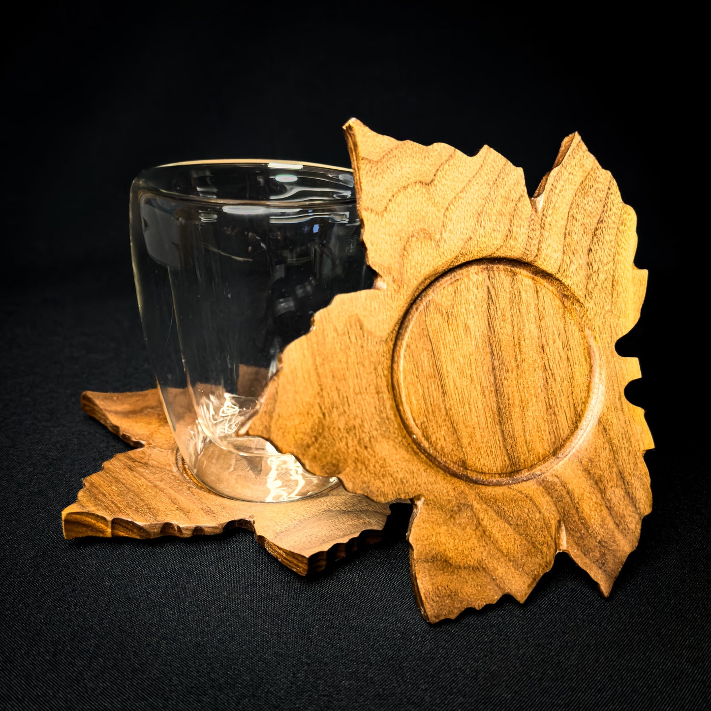 Set Untersetzer – Ahornblatt