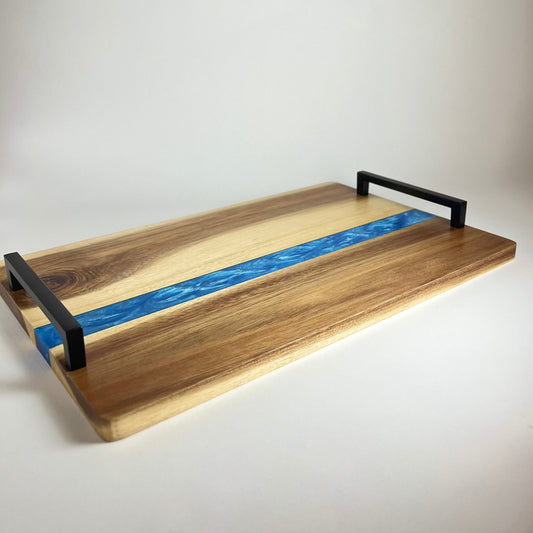 Large BLUE serving board