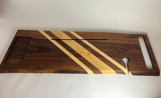 Bath board 3 white stripes