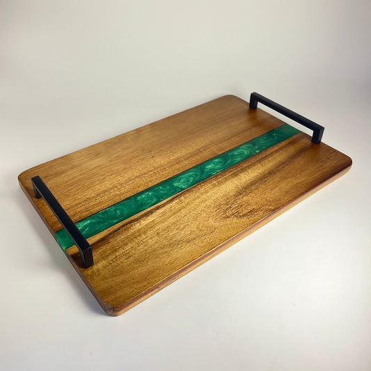 Large GREEN serving board