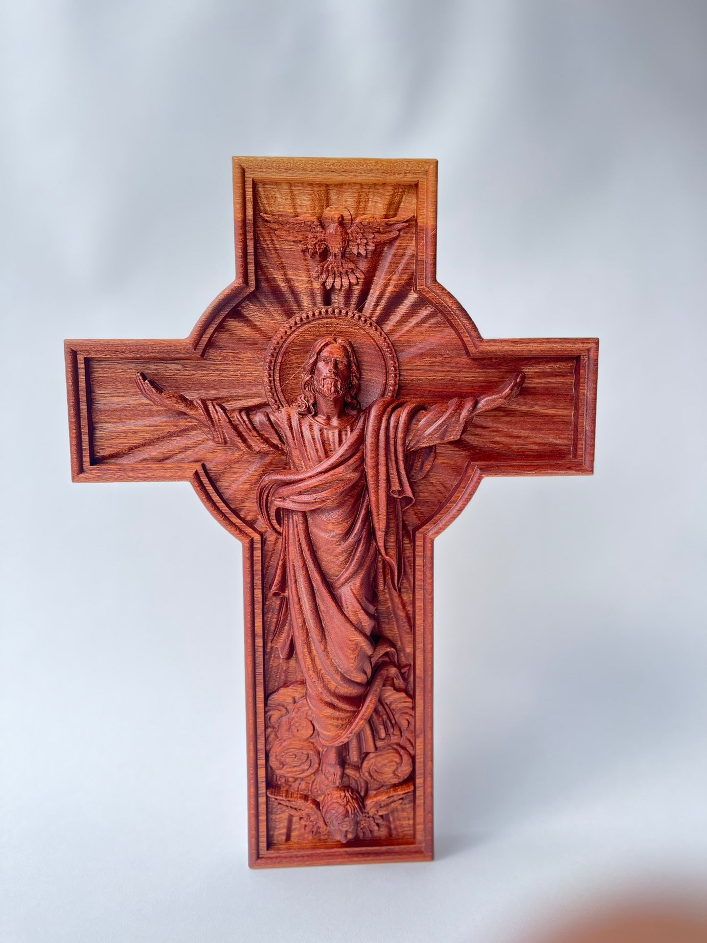 Carved Jesus Cross