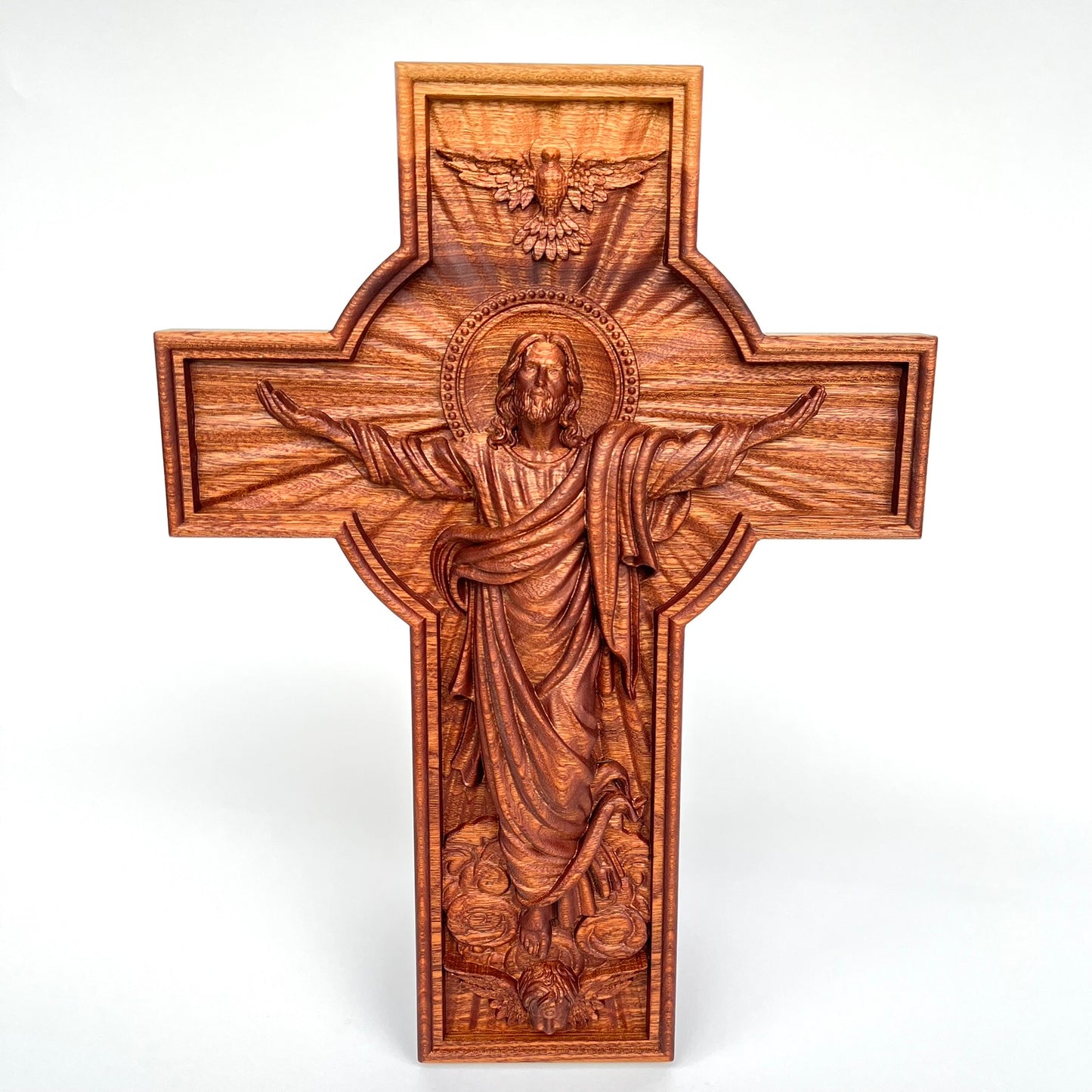 Carved Jesus Cross