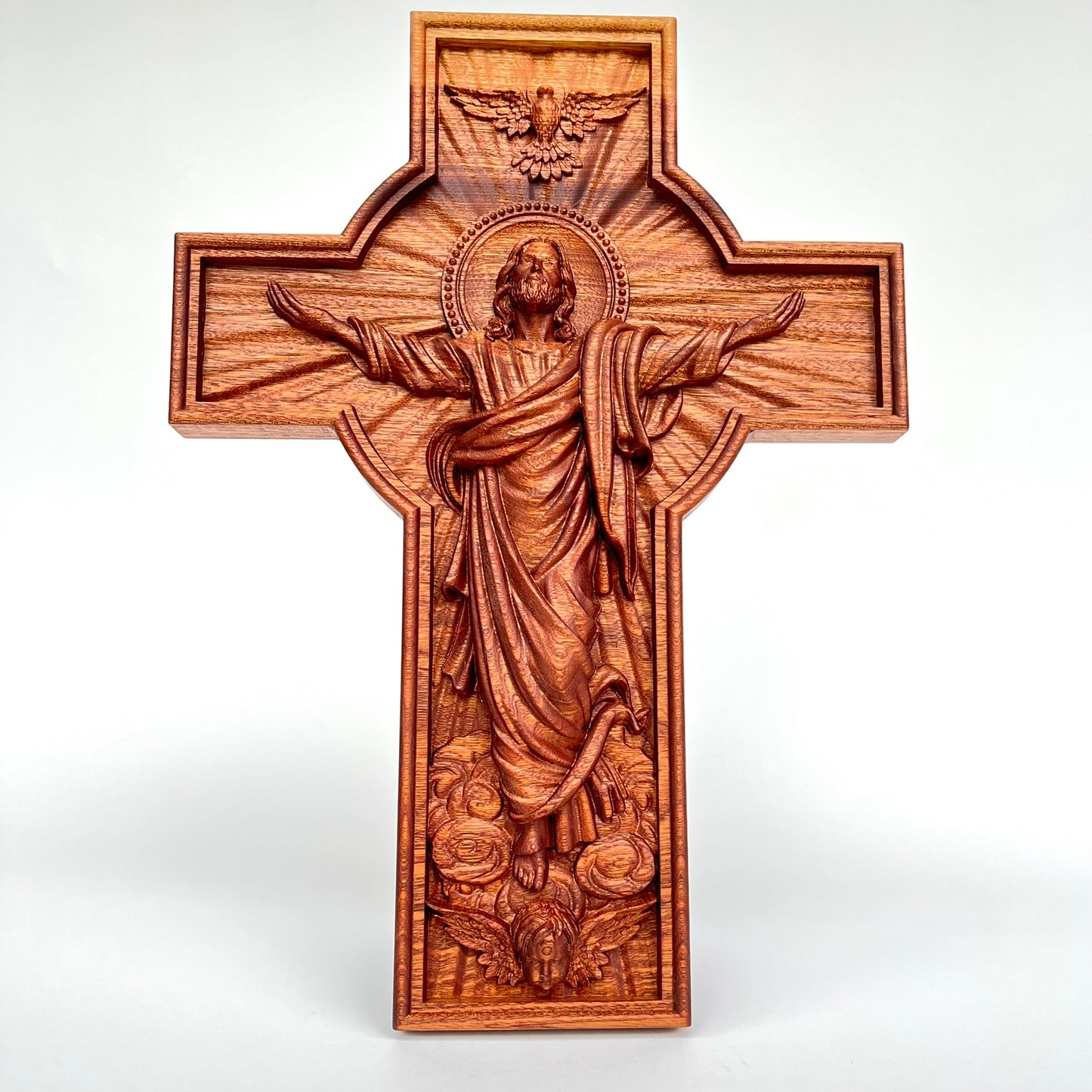 Carved Jesus Cross