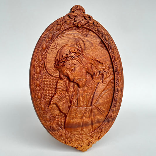 Geschnitzter Jesus
