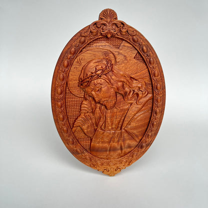 Geschnitzter Jesus